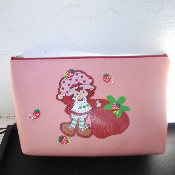Pink Strawberry Shortcake Pouch - Picture 1 of 3